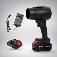 Kompakt batteridrevet løvblåser med justerbar luftstrøm | Blåsvind