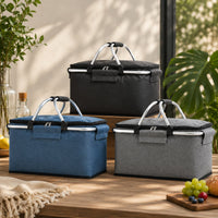 Hopfällbar picknickkorg 18 L | Pickvik