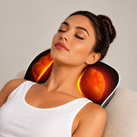 Shiatsu massagekudde med värme | Nackvärm