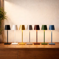 Sladdlös bordslampa | Batteridriven skrivbordslampa med touchdimmer | Nordlume