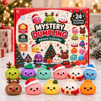 Squishy dumplings-julekalender med 24 overraskelser