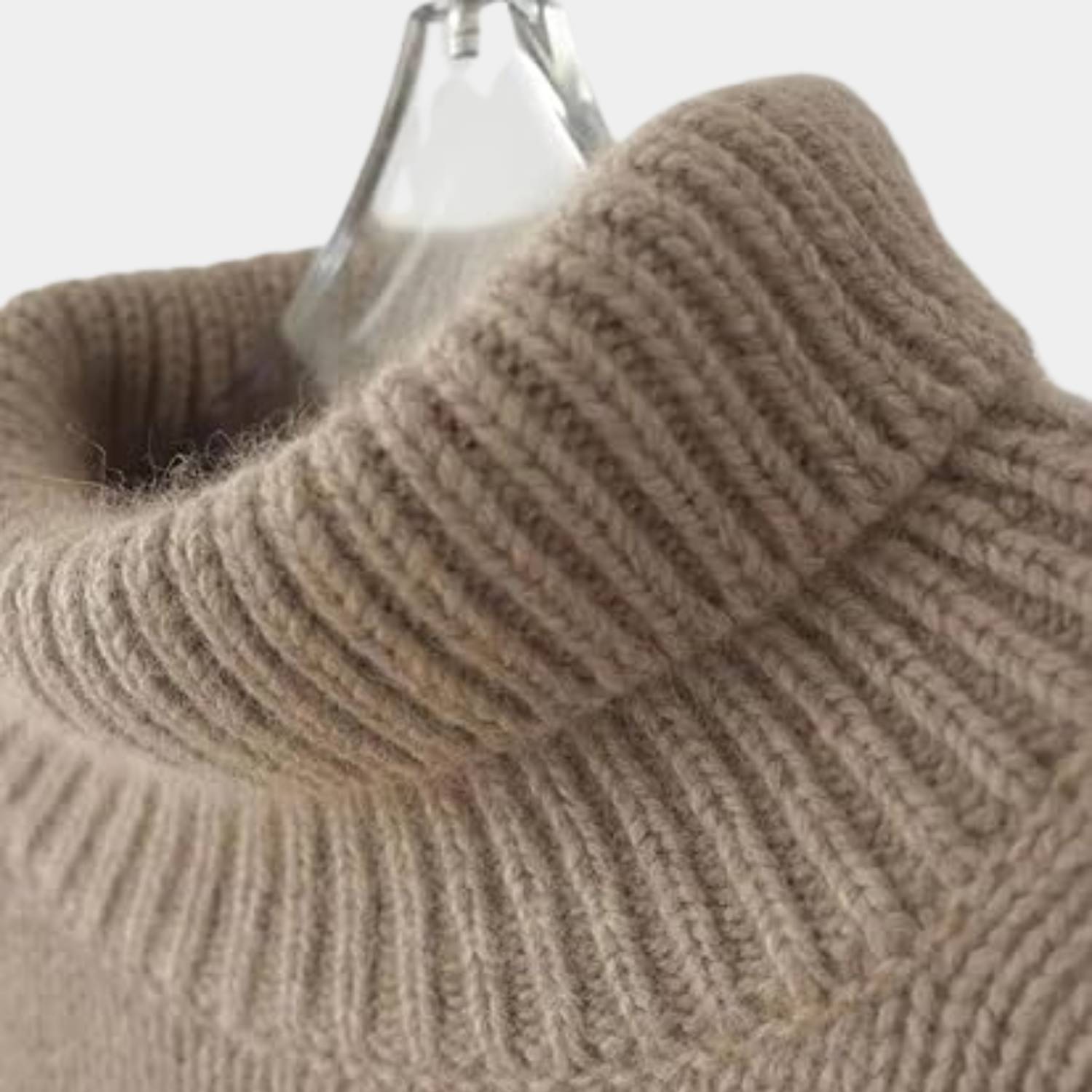 Kvinnors Lösa Turtleneck Tröja