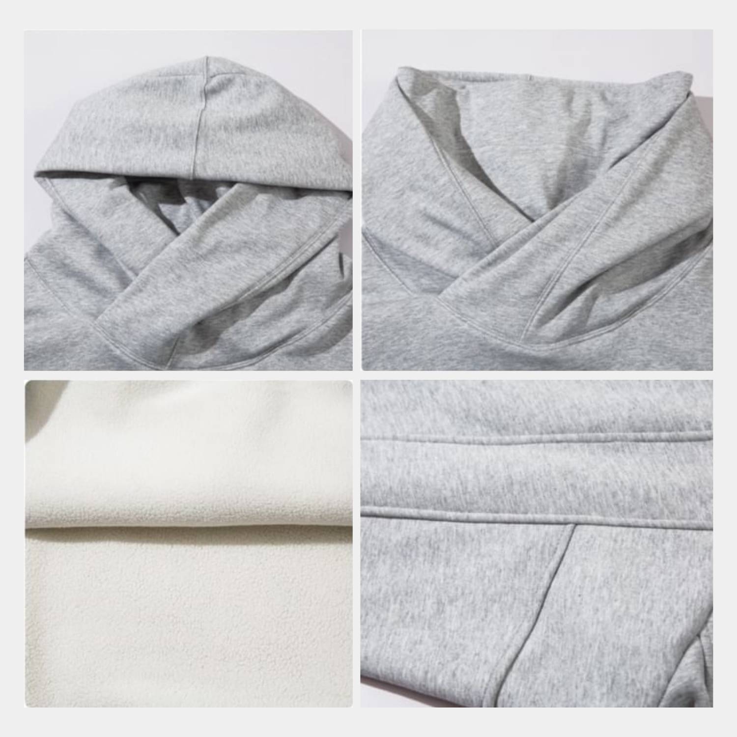 Y2K Oversized och Bekväm Streetwear Hoodie med Hög Halsdesign för Unisex